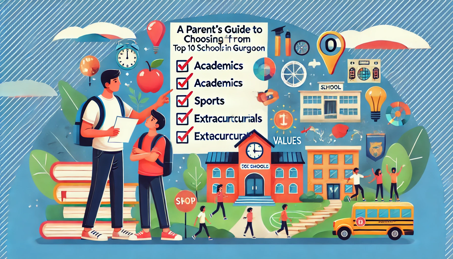 A Parent’s Guide to Choosing from Top 10 Schools in Gurgaon