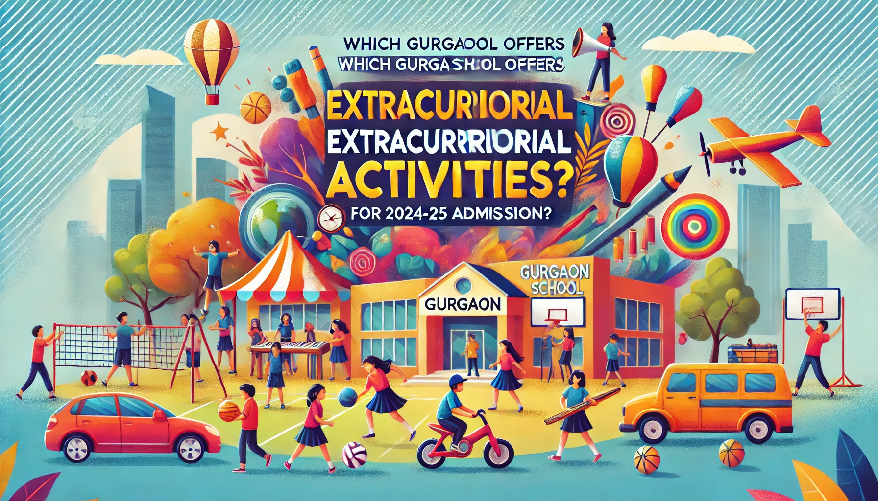 Which Gurgaon School Offers the Best Extracurricular Activities for 2024-25 Admission?