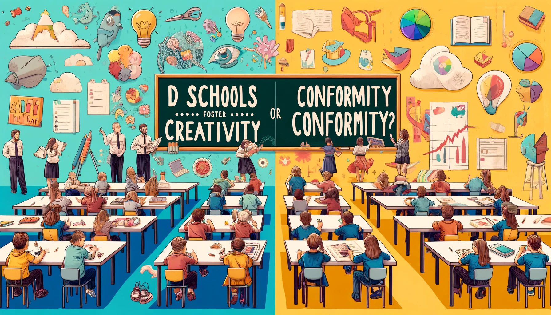 Do Schools Foster Creativity or Conformity?