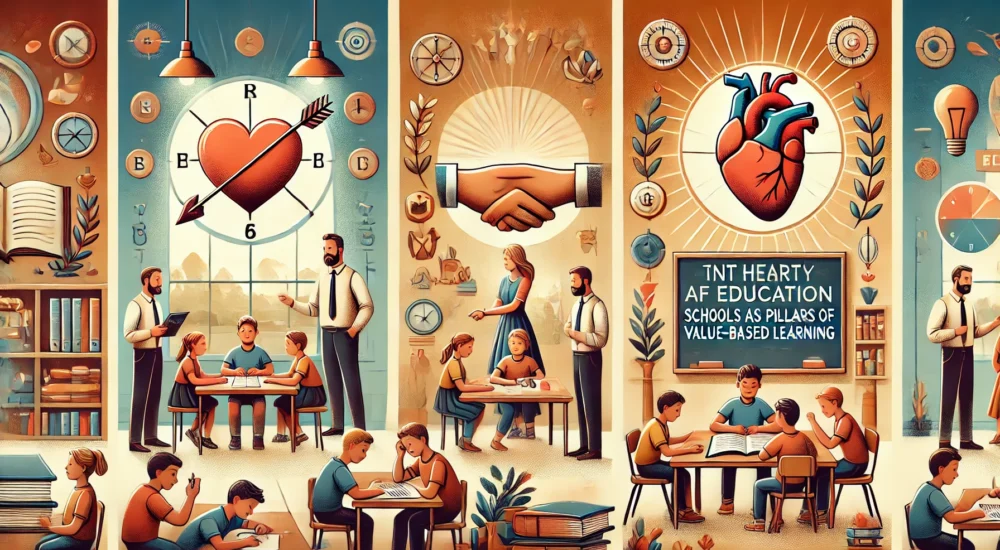 The Heart of Education Schools as Pillars of Value-Based Learning