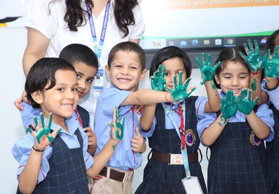 best schools in gurgoan gitanjali international school happy children