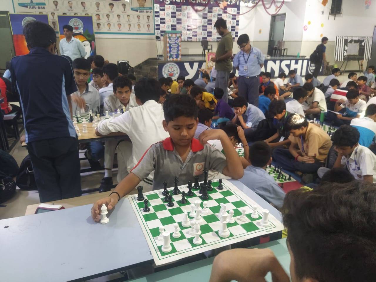 Grade 5th Rajveer in SGFI Chess tournament